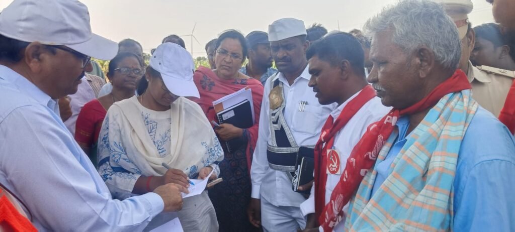 దేవనకొండ సమస్యల పరిష్కారానికి కలెక్టర్‌కు సీపీఐ వినతి